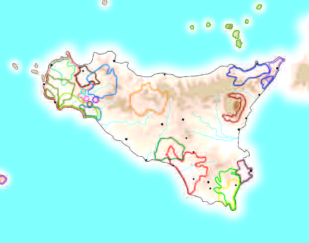 LA CARTINA Ustica Alicudi Filicudi Salina 10 10 ISOLE EOLIE o LIPARI 10 Stromboli 10 Panarea Lipari Vulcano Marettimo Levanzo ISOLE EGADI TRAPANI Favignana 12 7 Marsala 5 5 Mazara del Vallo Alcamo 2