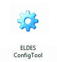 2.10.4. Avviare il software ELDES Configuration Tool. 54 Avviare il software quando occorre con un doppio click sull icona del software ELDES Configuration Tool presente sul desktop.