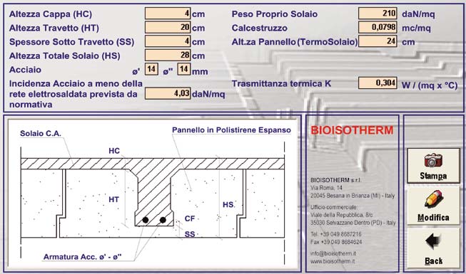 DIMENSIONAMENTO ON-LINE DEI PANNELLI TERMOSOLAIO Nel sito www.termosolaio.it è disponibile un programma che consente il predimensionamento dei pannelli TERMOSOLAIO.