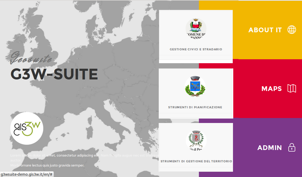 La diffusione dei servizi WebGis per finalità molto diverse tra loro, ha spostato la necessità delle Pubbliche Amministrazioni sull'essere sempre più autonome nella pubblicazione delle proprie