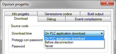 5. A questo punto inizierà il trasferimento del programma. 6. Al termine dello scaricamento il PLC sarà posto automaticamente in RUN. 1.