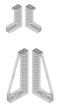 Riferimenti angolari -Posizionabili ed orientabili in modo continuo -Costruiti in ghisa speciale (massima stabilità e tenacità) -Migliore scorrimento sul banco dovuto all accoppiamento ghisa/acciaio