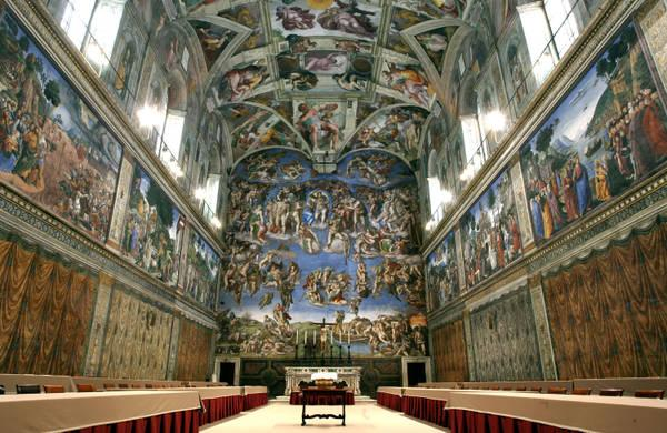 2 A. 1. Leggiamo l introduzione La Cappella Sistina fa parte del complesso dei Palazzi Vaticani e viene costruita fra il 1475 e il 1481 per volere di Papa Sisto IV.