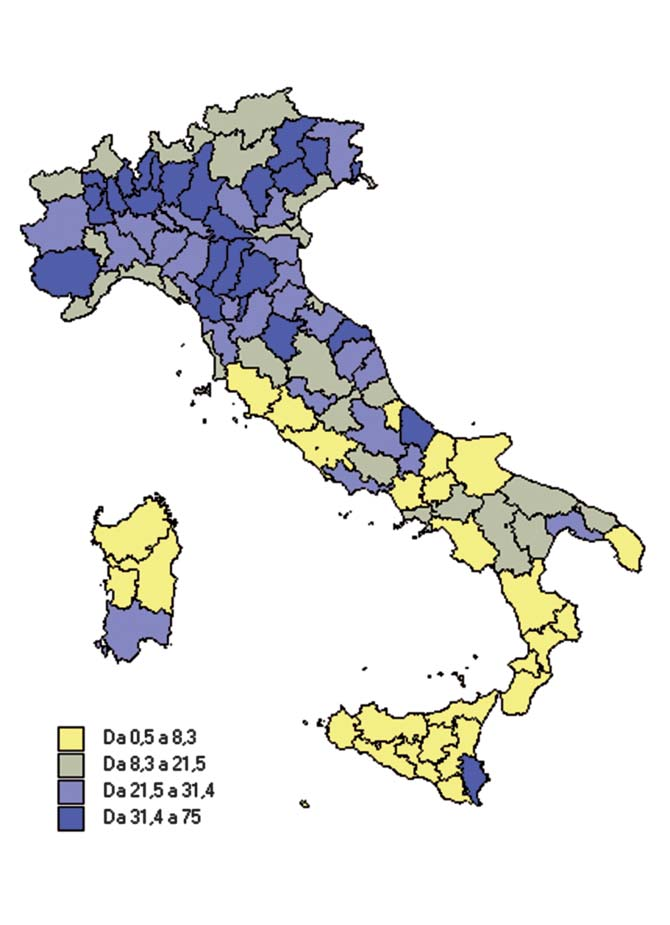 Commercio Estero 145 Contributo delle esportazioni alla formazione del valore aggiunto