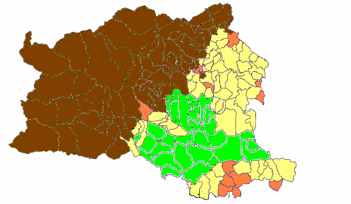 ARTICOLAZIONE TERRITORIALE E SEDI