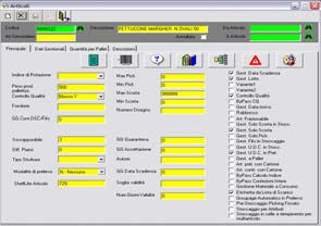 Parametrico Grazie alla parametrizzazione StockSystem si adatta alle diverse tipologie di: magazzino e strutture fisiche materiali e loro caratteristiche logiche di movimentazione Parametrizzazione