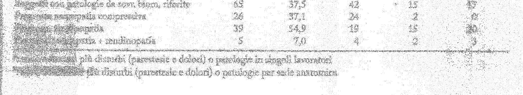 Risultati: informazione e formazione Informazione sui rischi generica Formazione periodica carente, non mirata ai rischi specifici e non progettata e realizzata con criteri adeguati (analisi del