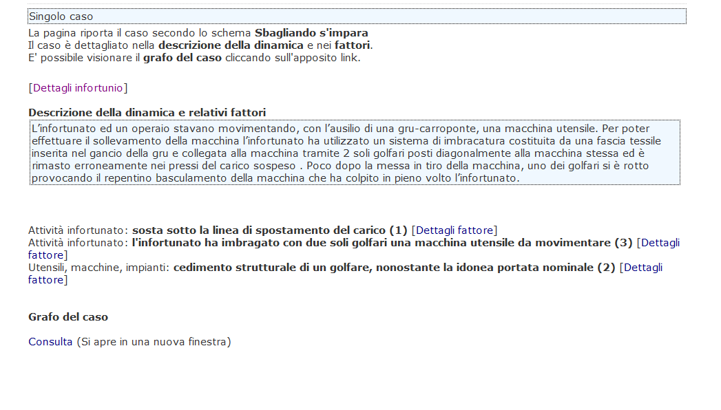 DVR standardizzato: informazioni di supporto all identificazione dei pericoli (pre valutazione) Contributo di sistema