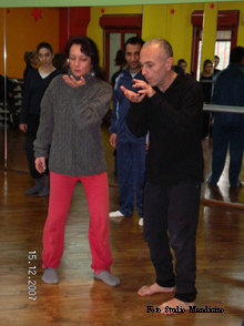 "IL PRIMO INCONTRO CON LA DMT-ER" Laboratorio di danzaterapia all'università della Calabria con il Dott.