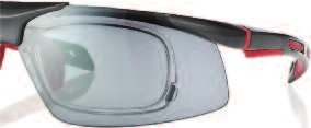 Vista sole sport Flip-up Occhiale sole sport in policarbonato con aggiuntivo interno per il montaggio di lenti correttive. Leggero ed avvolgente, con lenti esterne ribaltabili in policarbonato.