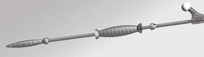 Fig. 10 12. Rimozione dello stelo Dopo l apertura e lussazione del femore si rimuove il tappo con il suo cacciavite da 3,5 mm.