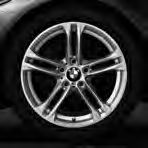 BMW Serie 5 Berlina a partire dal 03/10, Touring a partire dal 09/10 Styling a V 331 Styling a V 281 8,5 J x 19 anteriore 245/40 R 19 Y 9 J x 19 posteriore 275/35 R 19 Y SA2K3 8,5 J x 19 anteriore 9