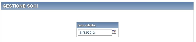 Aziende con anno di costituzione precedente o uguale al 2012: per tali aziende il sistema obbliga a inserire, come prima operazione, la situazione al 31/12/2012.