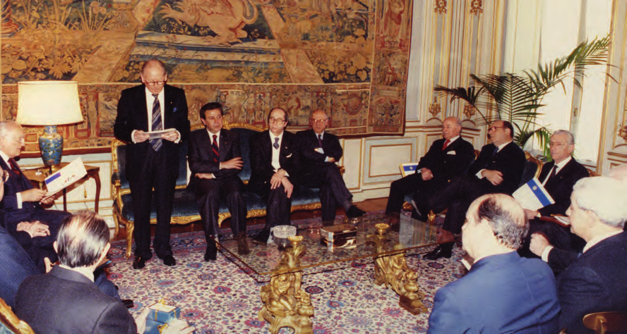 Febbraio 18, 1993, Palazzo del Quirinale. Incontro dei Governatori italiani del RI per l anno 1992-1993 con il Presidente della Repubblica, On.