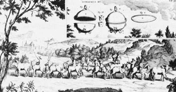 La pressione atmosferica 0 Nel 1654 a Magdeburgo ebbe luogo un esperimento storico, in cui 16 cavalli non riuscirono a separare due