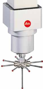 SP-S2 Testa di misura SP-S2 Con prolunghe tastatore orizzontali di lunghezza fino a 800 mm, la testa di scansione continua ad alta velocità SP-S2 permette la misura di elementi in profondità.