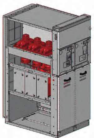 2. Unità tipiche SDM Unità sezionamento con misure con interruttore di manovra-sezionatore A Sezionatore a sinistra Sezionatore a destra Unità disponibile con larghezza 750 mm.