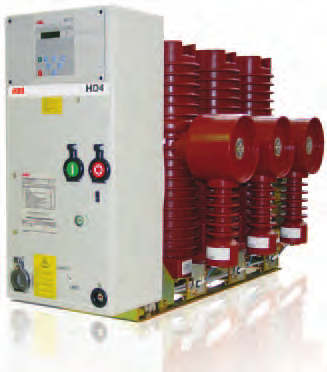 Interruttore rimovibile in gas HD4/R-Sec Norma IEC 62271-100 Gli interruttori di media tensione in gas SF 6 HD4/R-Sec, specificamente realizzati per l installazione nelle unità UniSec, sono dotati di