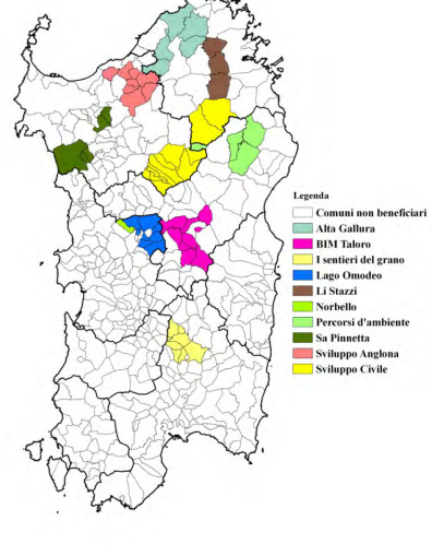 Gergei Gesico Selegas Suelli CONSORZIO I SENTIERI DEL GRANO COMUNI DEL SOMME CONSORZIO Escolca Gergei Gesico Mandas Selegas Siurgus Donigala Suelli Escolca Mandas Siurgus Donigala Stanziamento