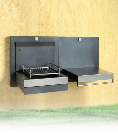 SERIE ELITE: I NUOVI GRILL E BARBECUE DAL DESIGN ESSENZIALE ISEO ISEO naturale Modulo di cottura in Acciaio verniciato.