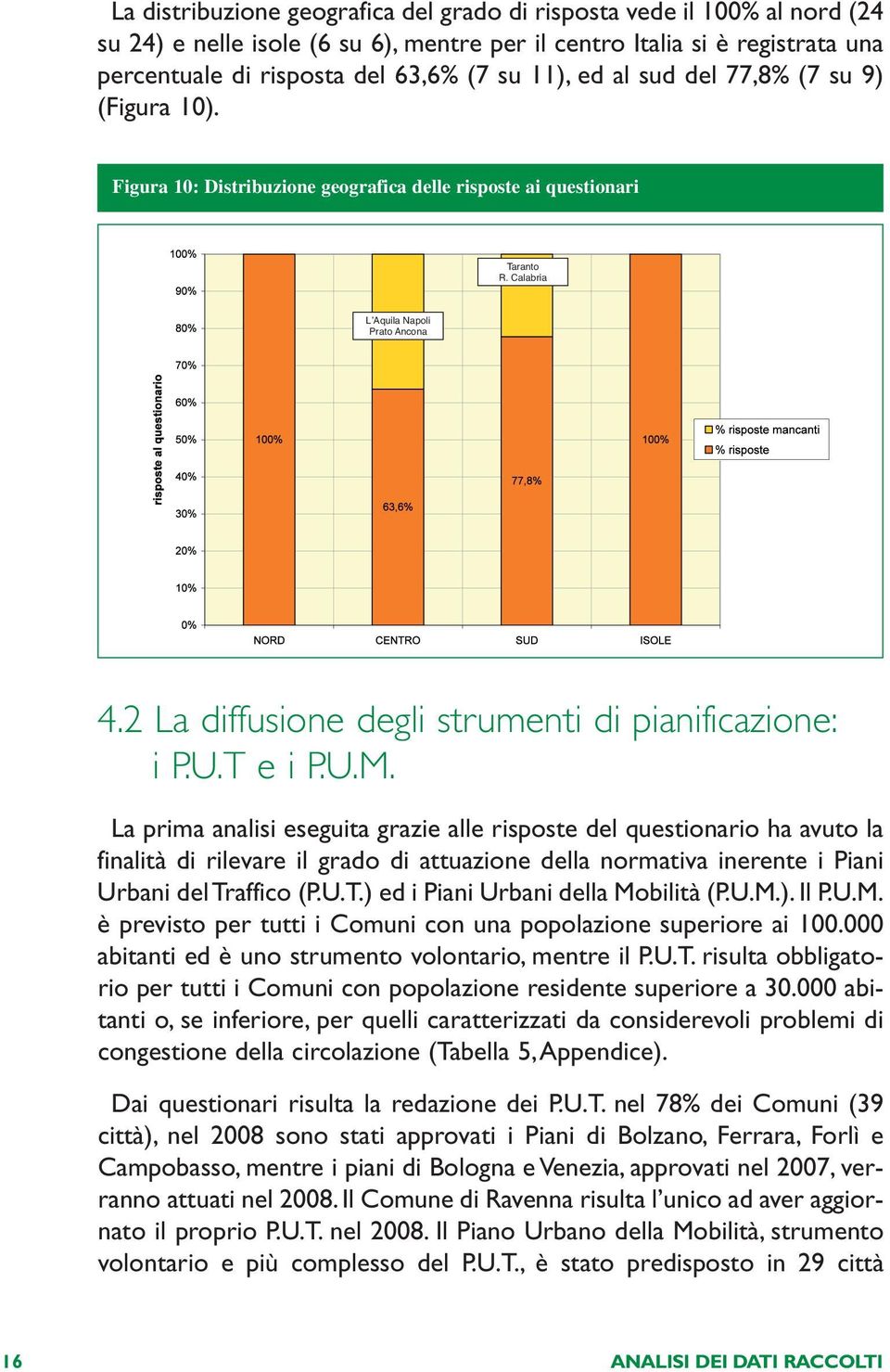 2 La diffusione degli strumenti di pianificazione: i P.U.T e i P.U.M.