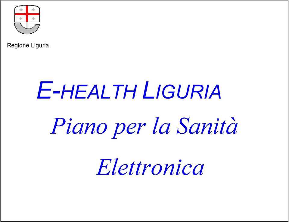 LIGURIA Piano