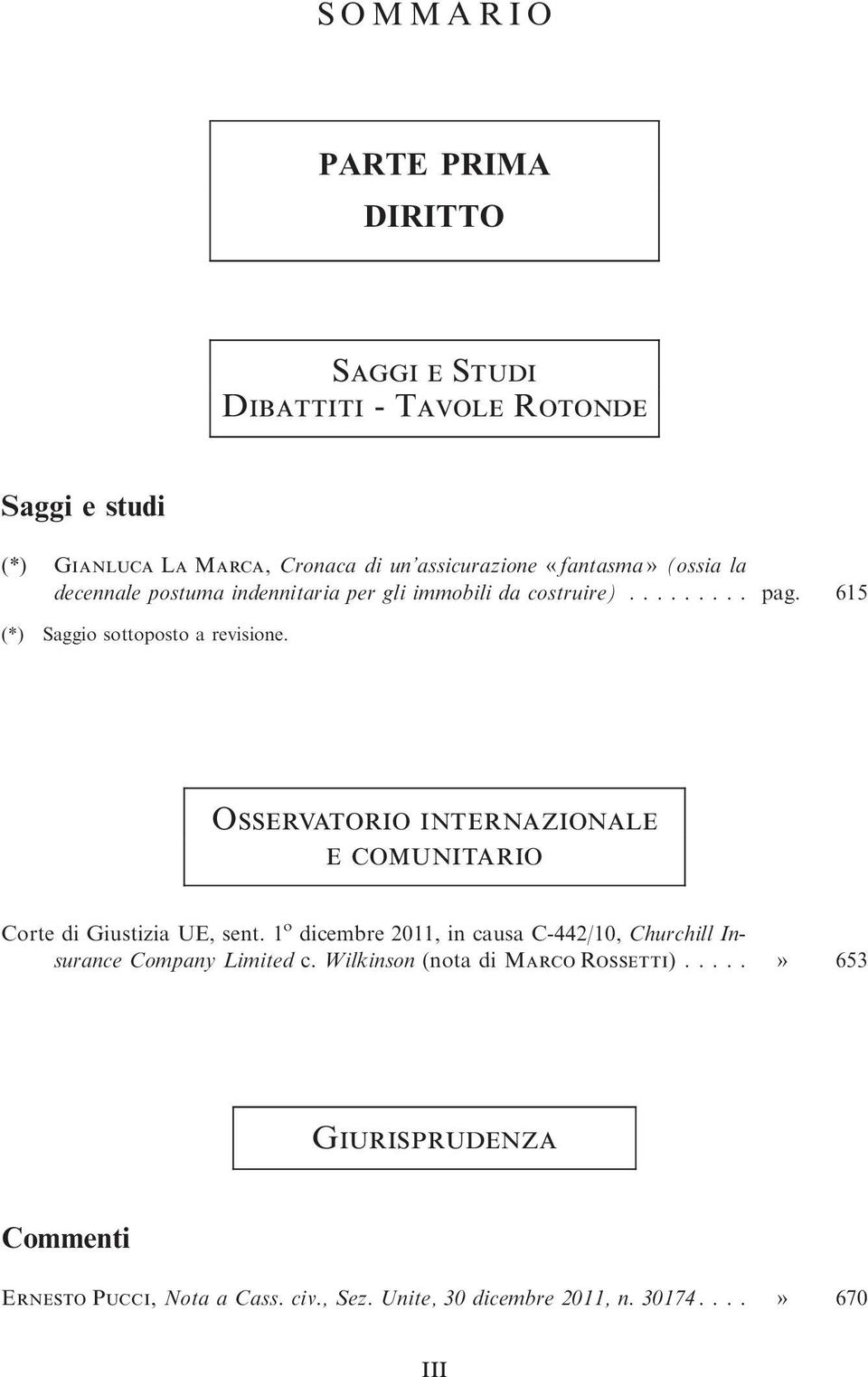 Osservatorio internazionale ecomunitario Corte di Giustizia UE, sent.