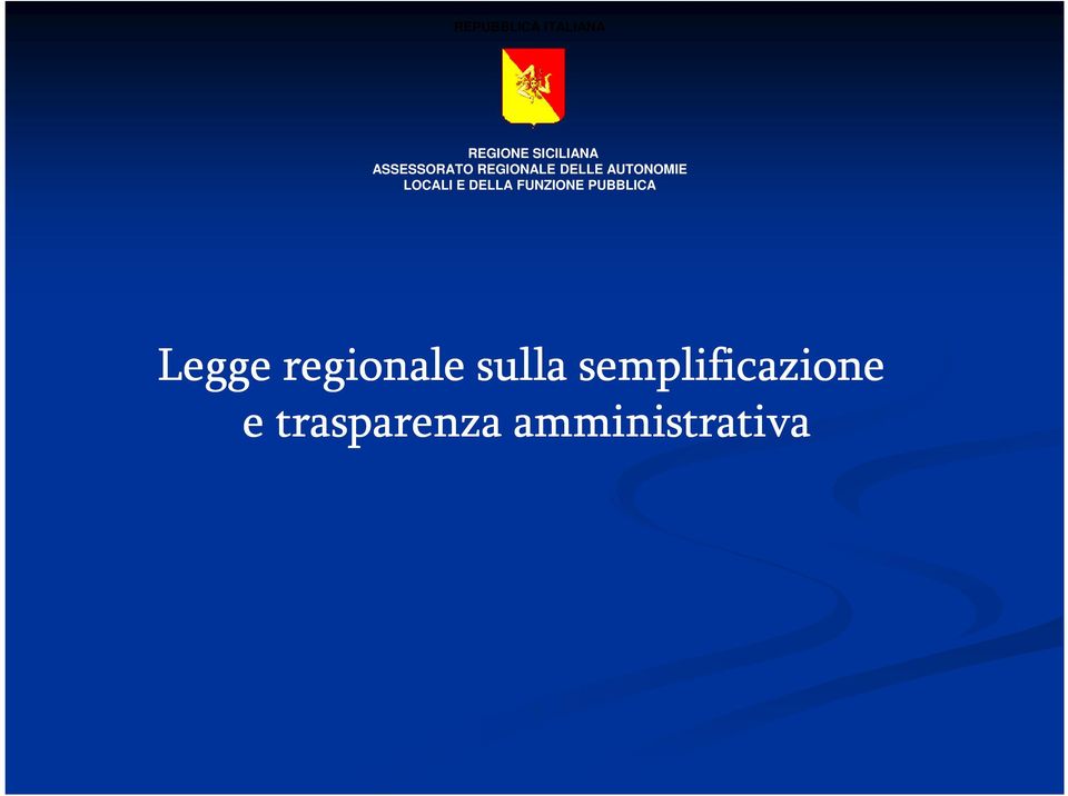 semplificazione