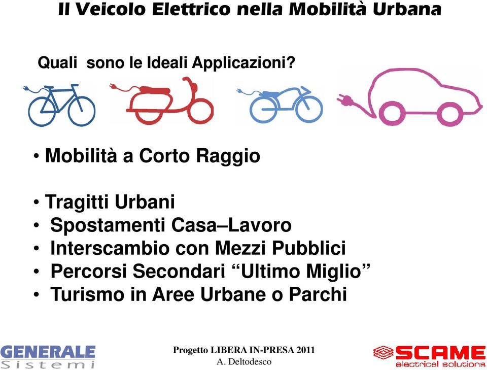 Mobilità a Corto Raggio Tragitti Urbani Spostamenti Casa