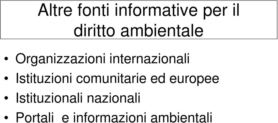 Istituzioni comunitarie ed europee