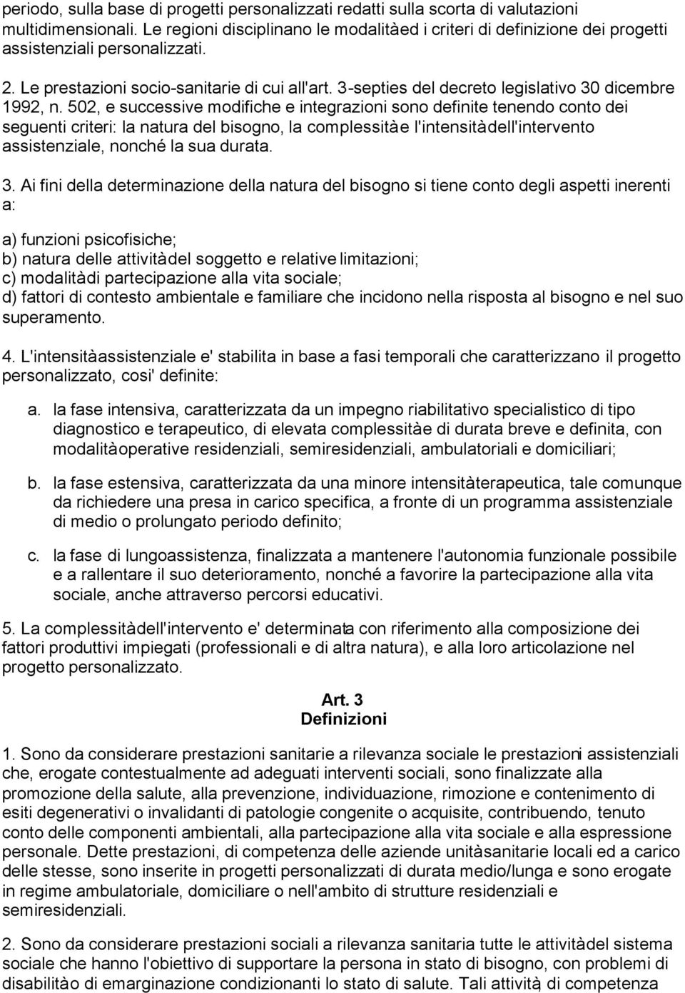 3-septies del decreto legislativo 30 dicembre 1992, n.