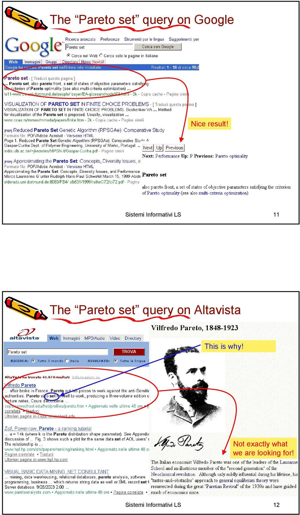 query on Altavista This is why!