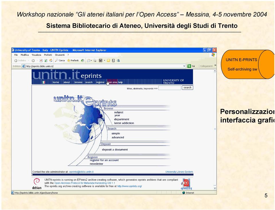 per l Open Access Messina, 4-5