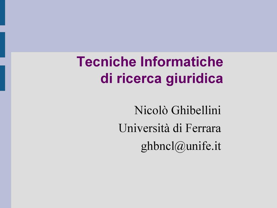 Ghibellini Università di