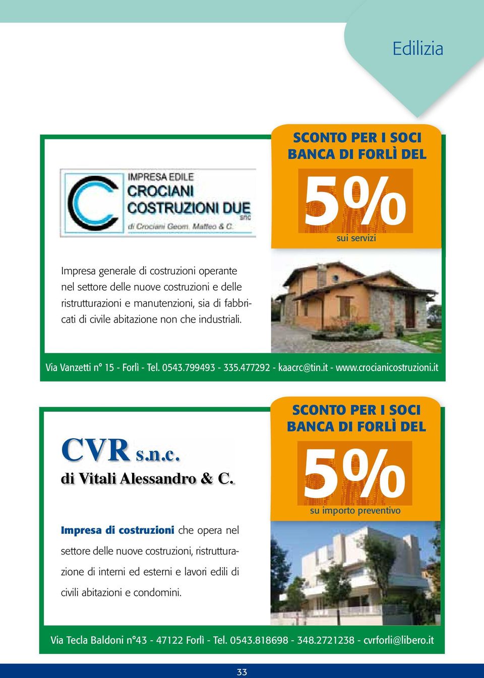 crocianicostruzioni.it CVR s.n.c. di Vitali Alessandro & C.