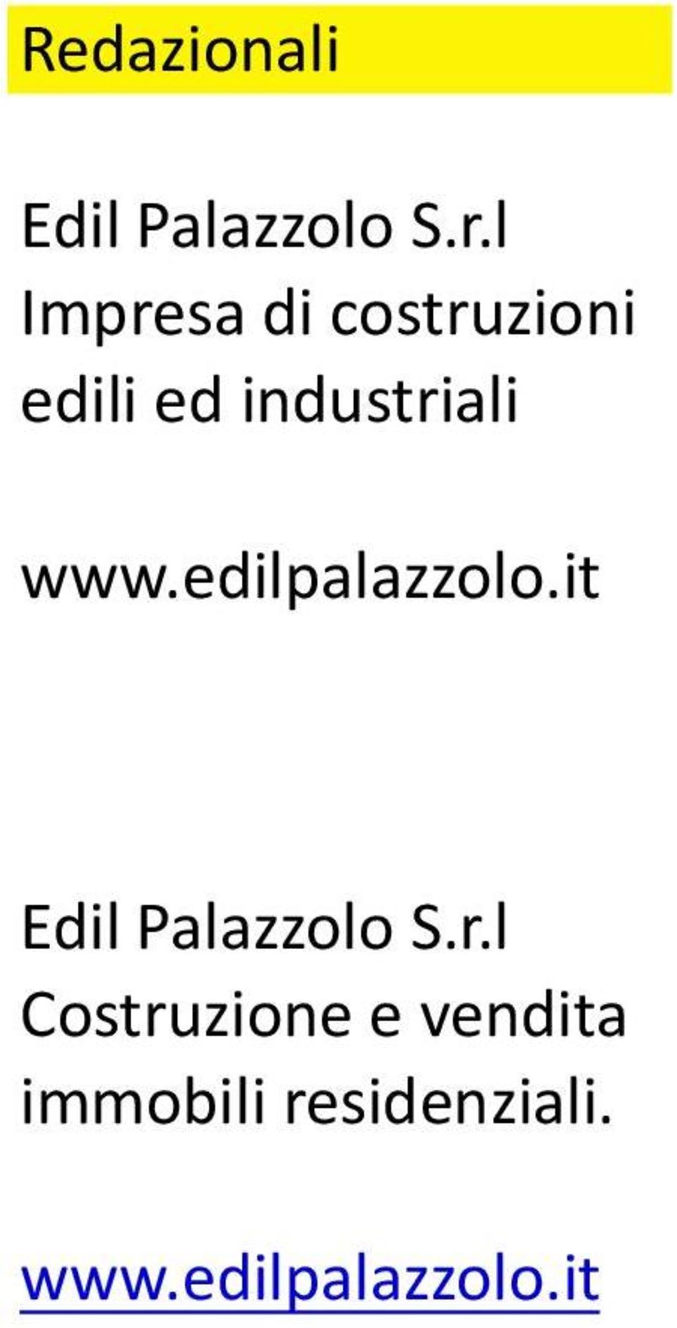 www.edilpalazzolo.it Edil Palazzolo S.r.