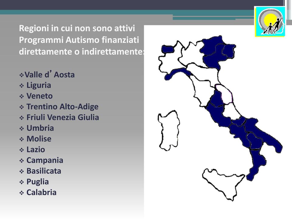 Aosta Liguria Veneto Trentino Alto-Adige Friuli