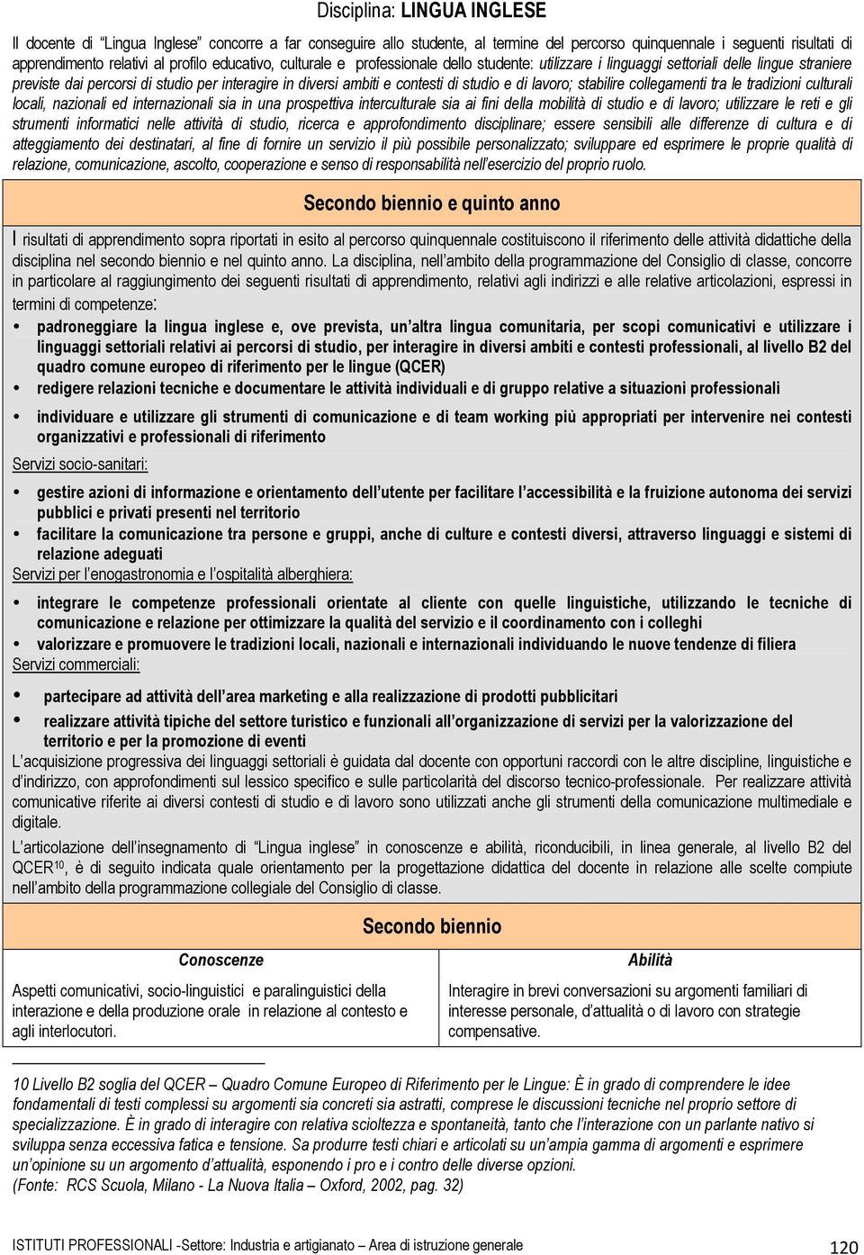 di lavoro; stabilire collegamenti tra le tradizioni culturali locali, nazionali ed internazionali sia in una prospettiva interculturale sia ai fini della mobilità di studio e di lavoro; utilizzare le