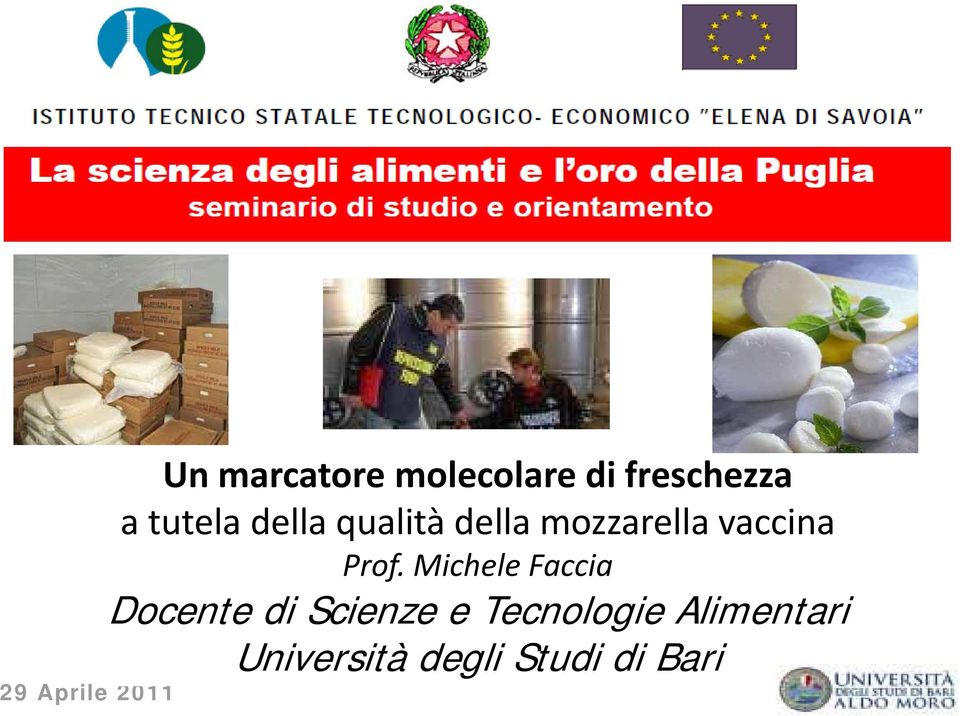 mozzarella vaccina Prof.