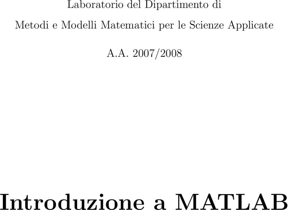 per le Scienze Ap