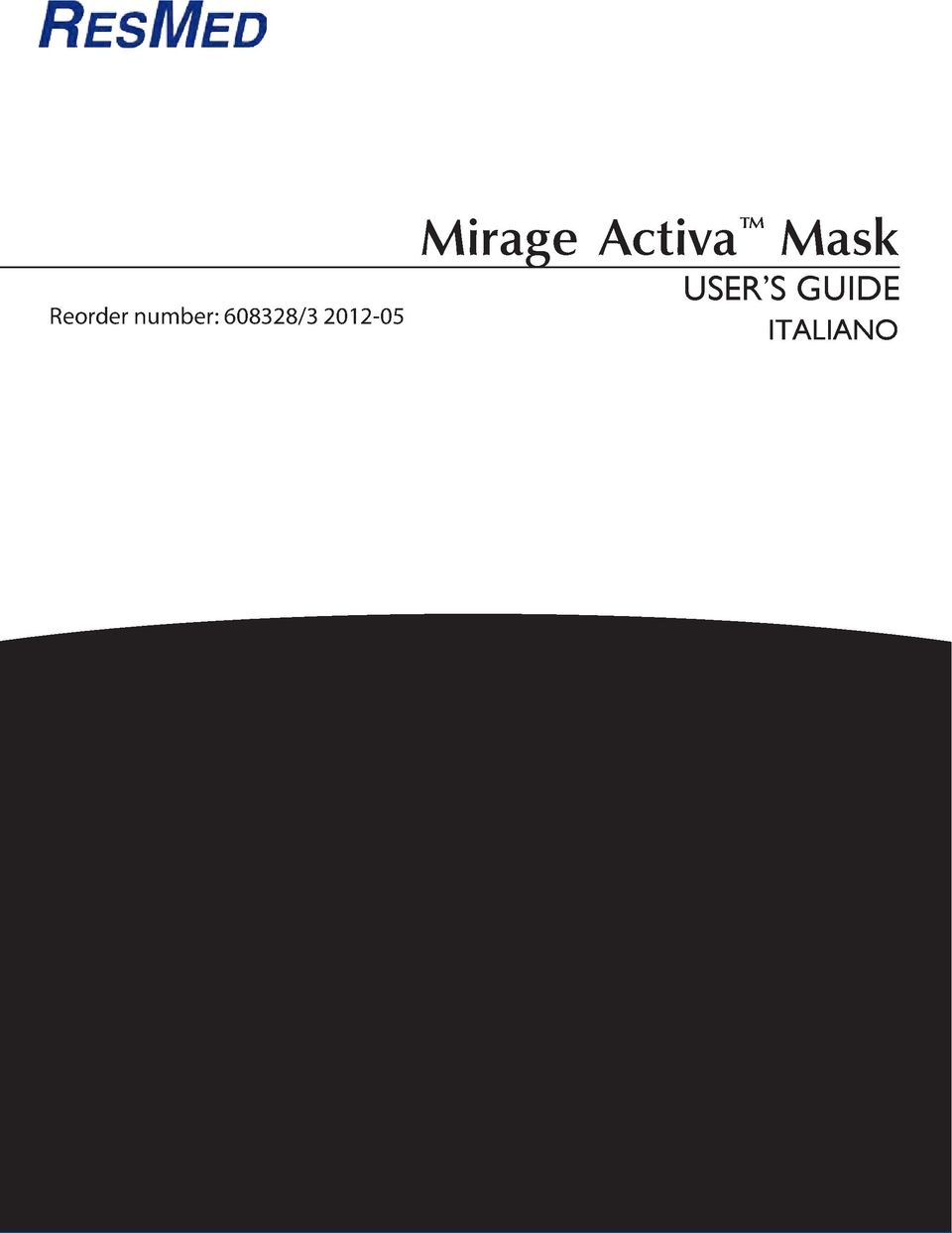 Mirage Activa Mask