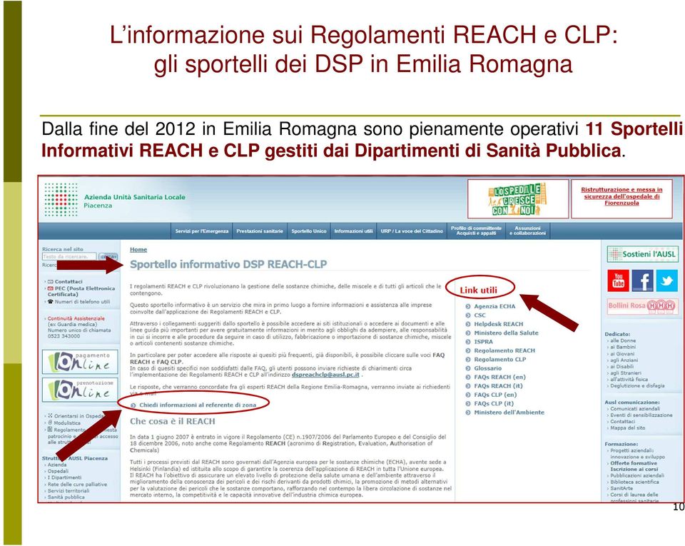 Romagna sono pienamente operativi 11 Sportelli