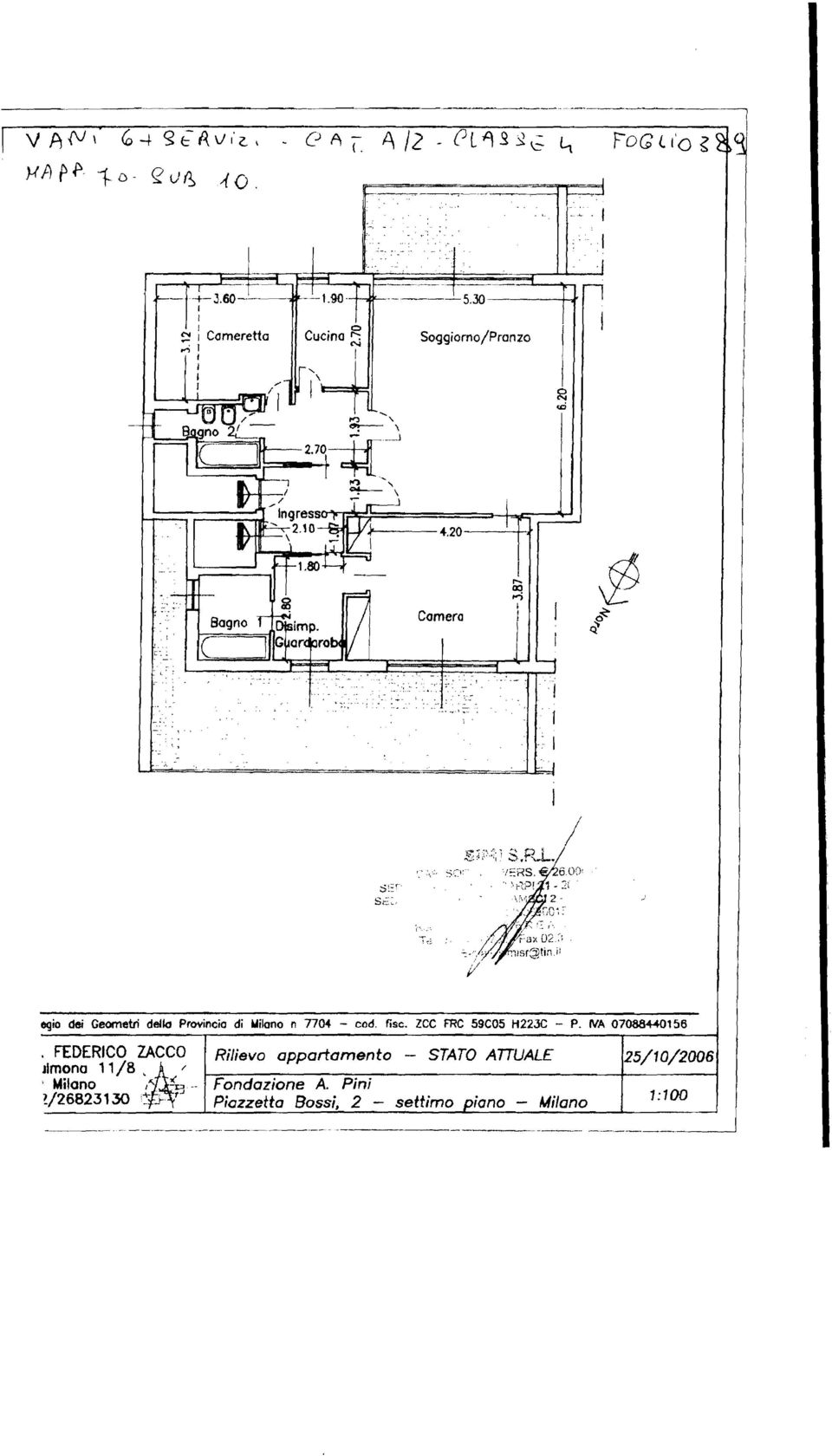 Q. C G l' QrciCrob -. -... -. - -.- -.. j -... -. '.... : :.. : =.-.. ' ' l l -..' j :::;t: r- Sè:. egio dei Geometri dello Provincia di Bano n 7704 - cod fisco ZCC frc 59C05 H22JC - P.