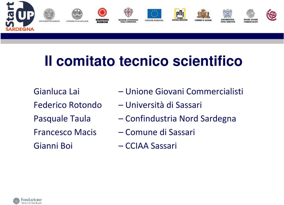 Unione Giovani Commercialisti Università di Sassari