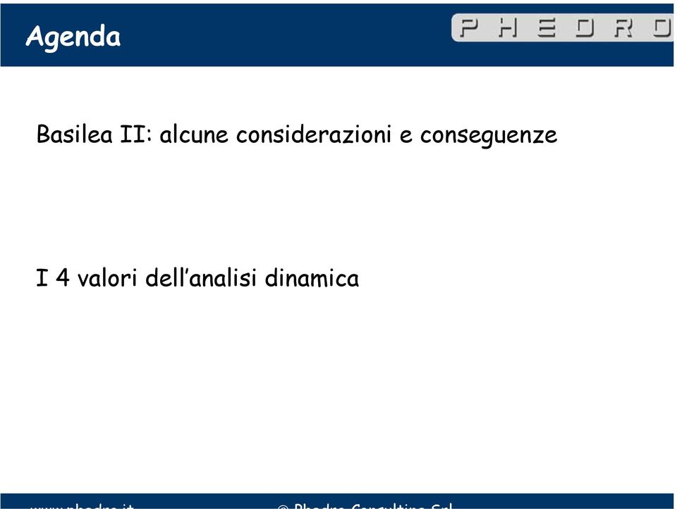 e conseguenze I 4