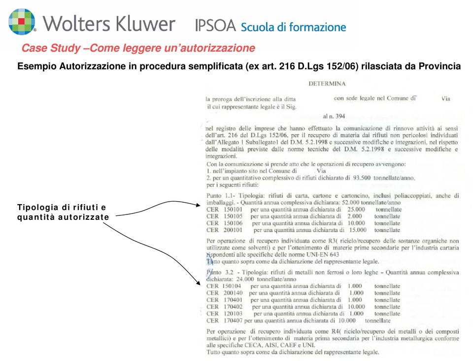 semplificata (ex art. 216 D.