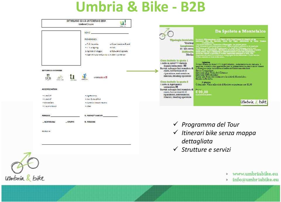 Itinerari bike senza