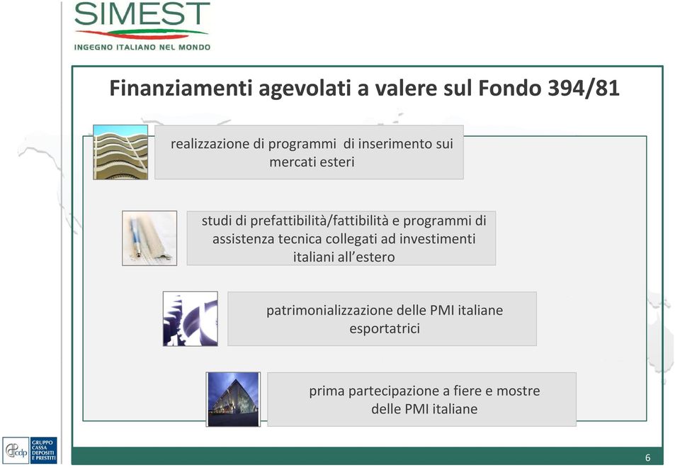assistenza tecnica collegati ad investimenti italiani all estero