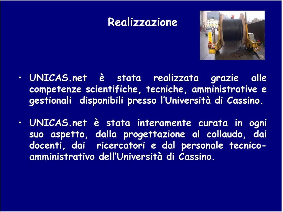 gestionali disponibili presso l Università di Cassino. UNICAS.