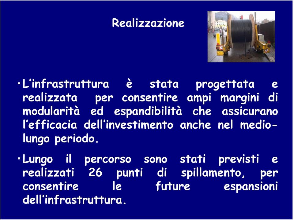 investimento anche nel mediolungo periodo.